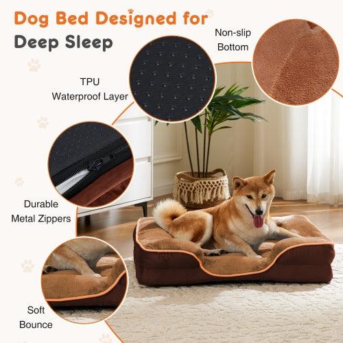 Memory Foam Bed For Small Dogs And Cats - Pet's Dream