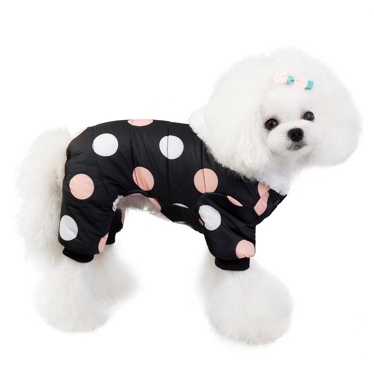 Warm Four-leg Cotton Coat for Dogs - Pet's Dream