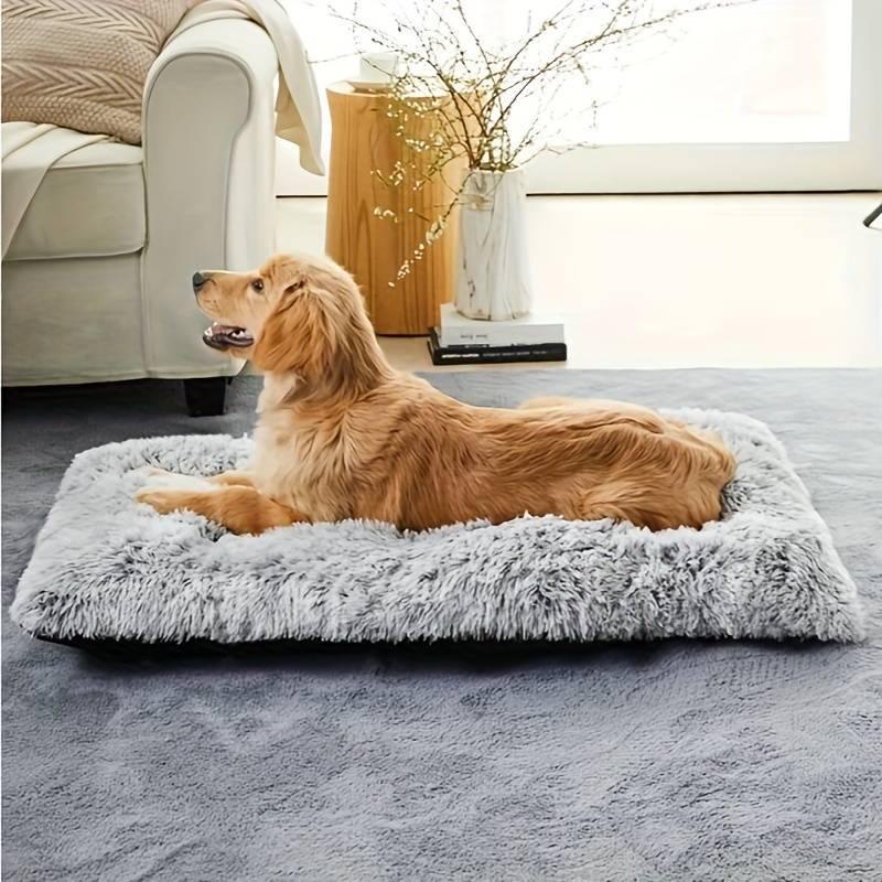 Dog Bed - Luxus Long Plush, Cozy, Warm & Washable - Pet's Dream