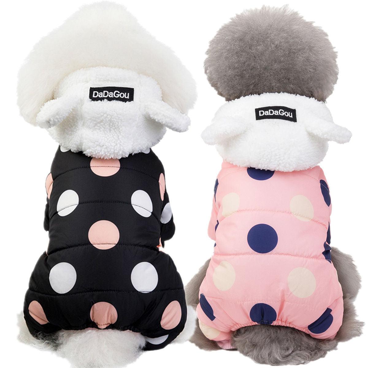 Warm Four-leg Cotton Coat for Dogs - Pet's Dream