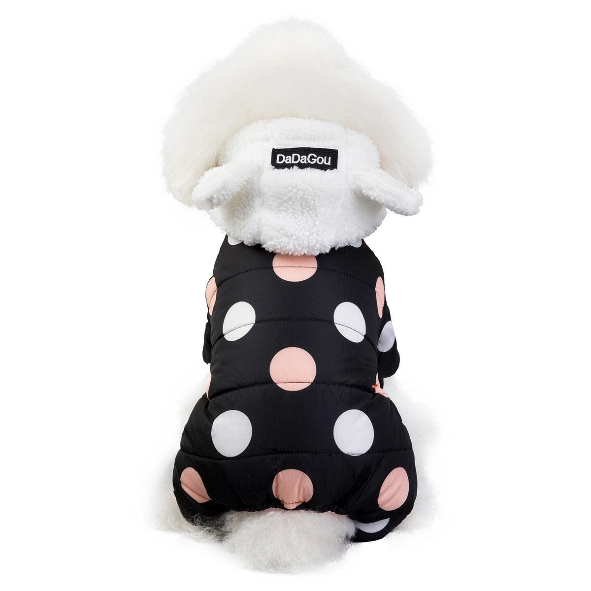 Warm Four-leg Cotton Coat for Dogs - Pet's Dream