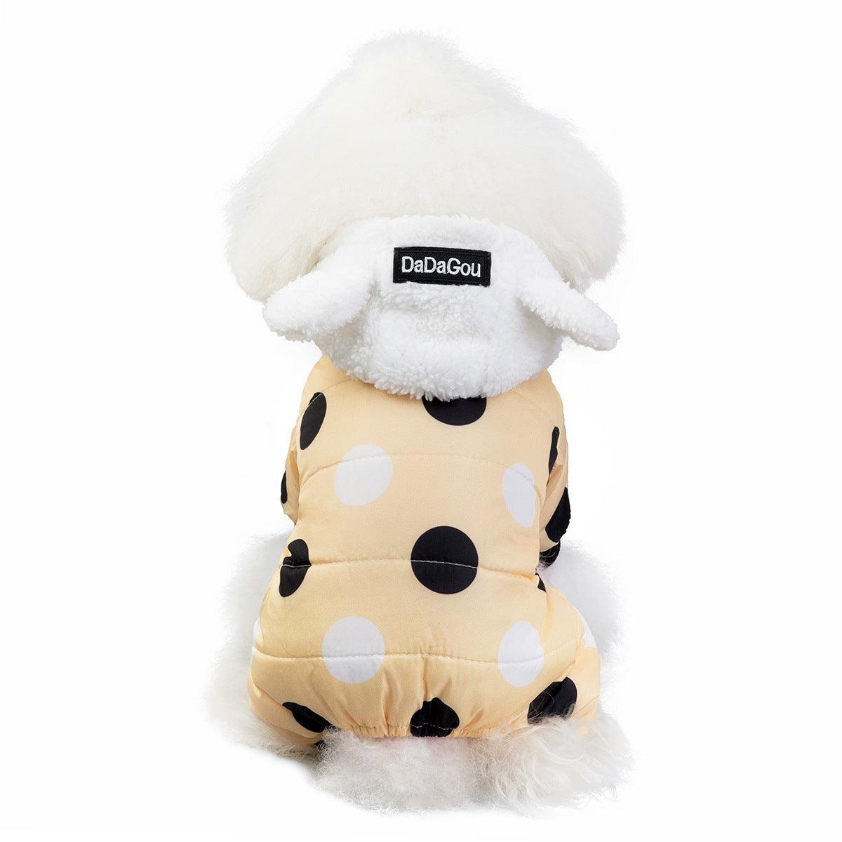 Warm Four-leg Cotton Coat for Dogs - Pet's Dream