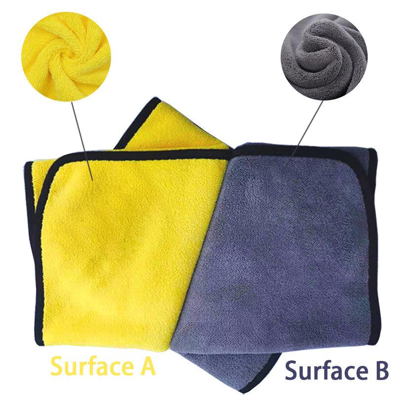 Quick-drying, Soft, Microfiber, Super Absorbent Towel For Dogs, Cats, Yellow - Pet's Dream