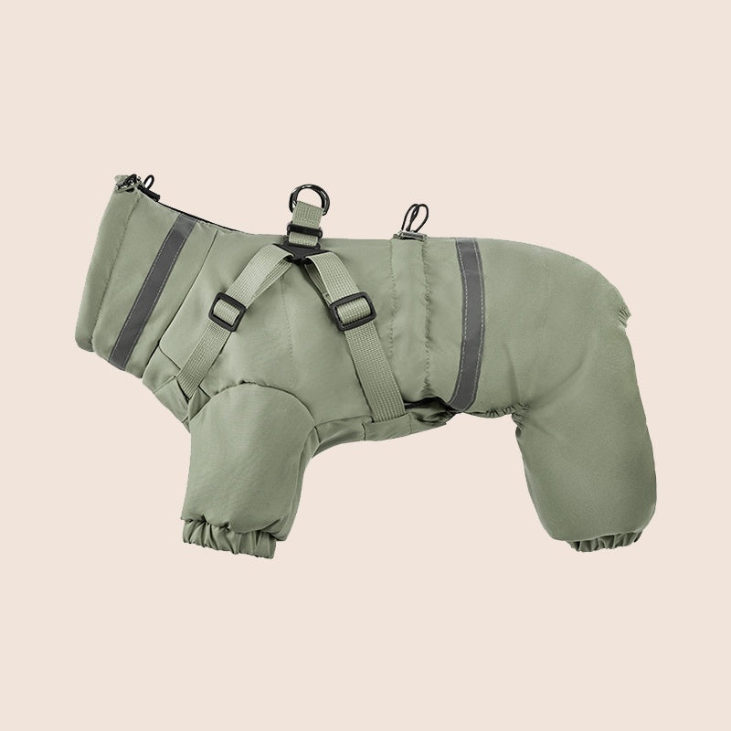 Warm Four-legged Jacket for Dogs