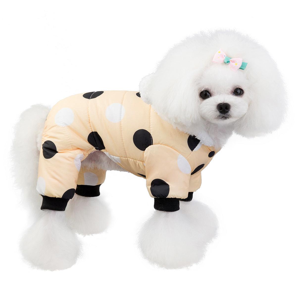 Warm Four-leg Cotton Coat for Dogs - Pet's Dream