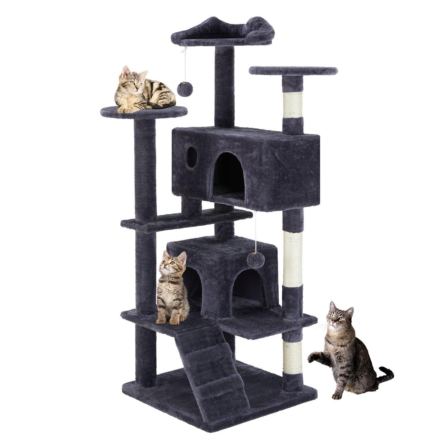 Multifunctional Treehouse - Climbing Frame for Cats - Pet's Dream