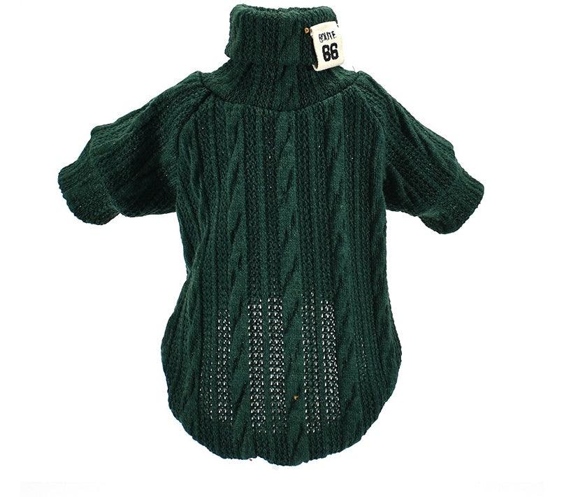 Turtleneck Sweater, Warm, Cotton Clothes For Small, Medium Dogs - Pet's Dream