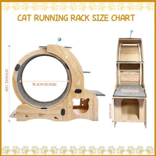 Running Wheel With Silent Wheel for Cats or small Dogs - Pet's Dream