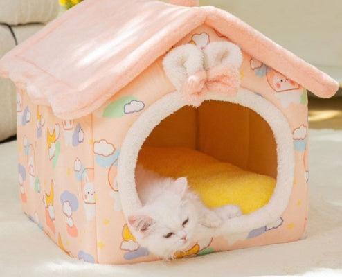 Foldable Pet House - Pet's Dream