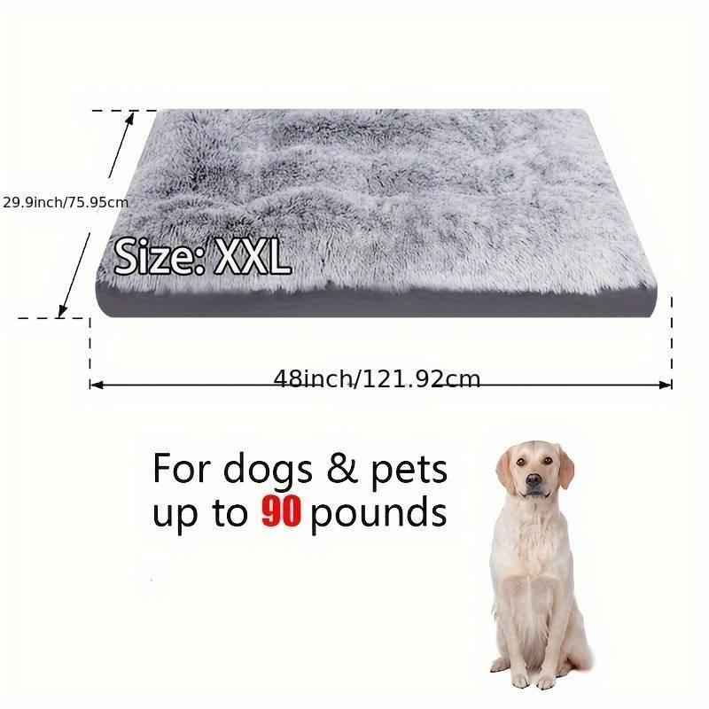 Dog Bed - Luxus Long Plush, Cozy, Warm & Washable - Pet's Dream