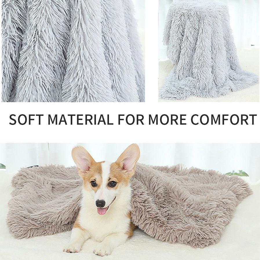 Ultra Soft Plush Dog Crate Pad & Bed Mat - Pet's Dream