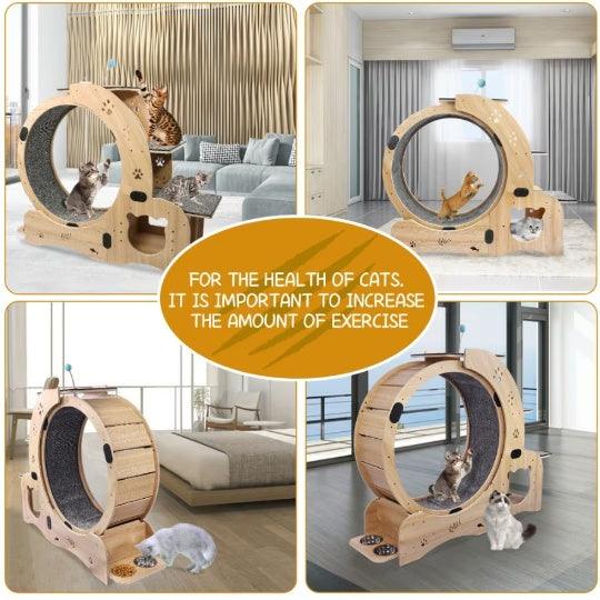 Running Wheel With Silent Wheel for Cats or small Dogs - Pet's Dream