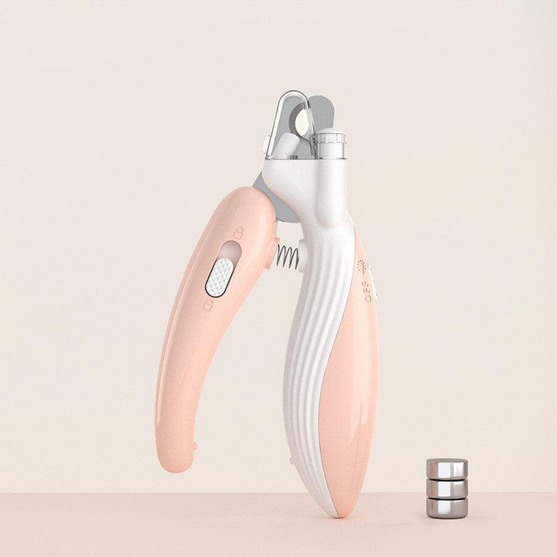 Pet Nail Clippers, LED Electric Nail Grinder for Dogs and Cats - Pet's Dream