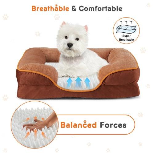 Memory Foam Bed For Small Dogs And Cats - Pet's Dream