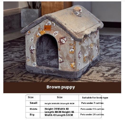 Foldable Pet House - Pet's Dream