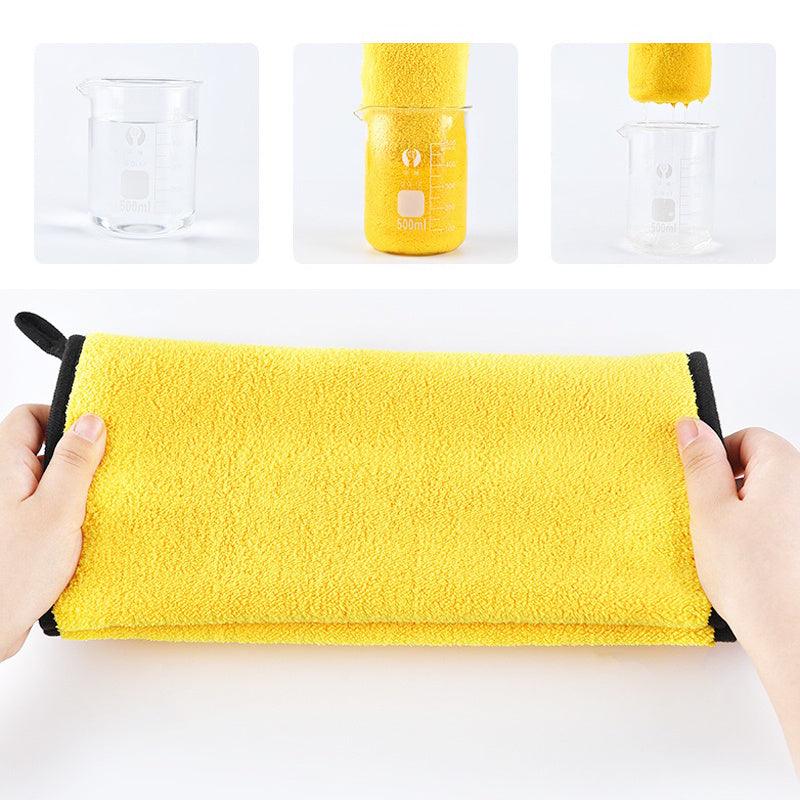 Quick-drying, Soft, Microfiber, Super Absorbent Towel For Dogs, Cats, Yellow - Pet's Dream