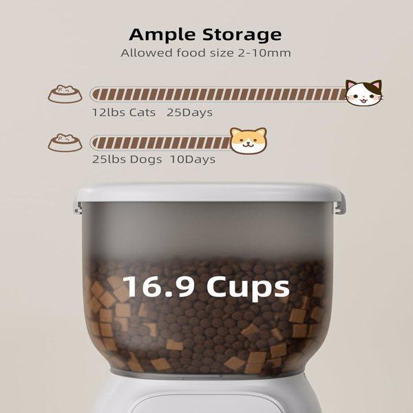 Automatic Feeder - WiFi Food Dispenser With APP Control - Pet's Dream