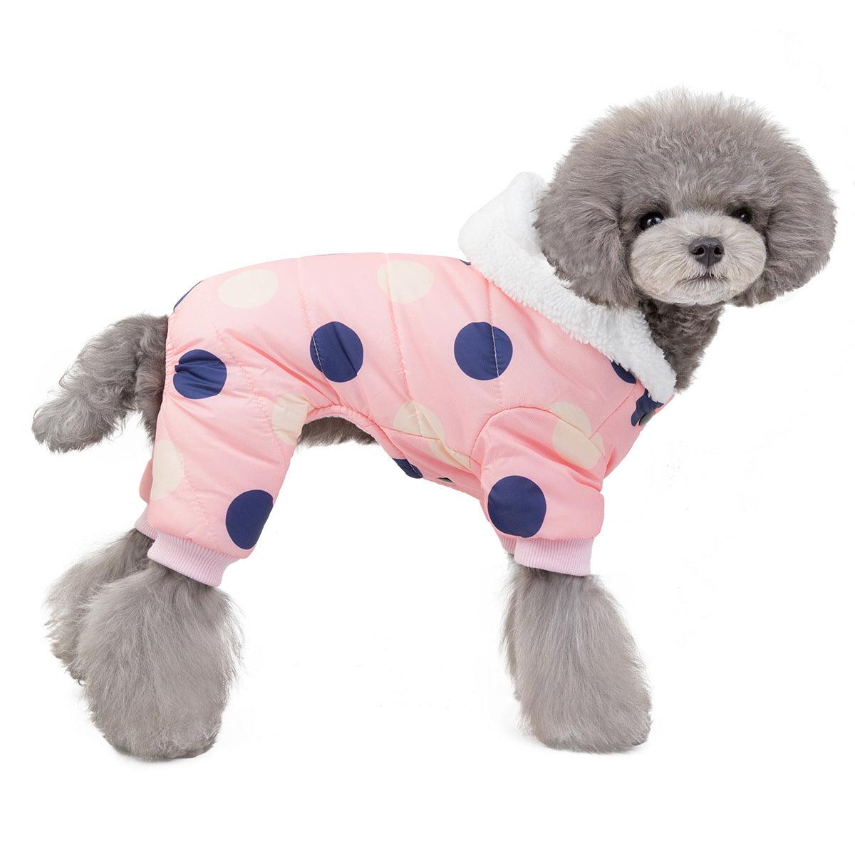 Warm Four-leg Cotton Coat for Dogs - Pet's Dream