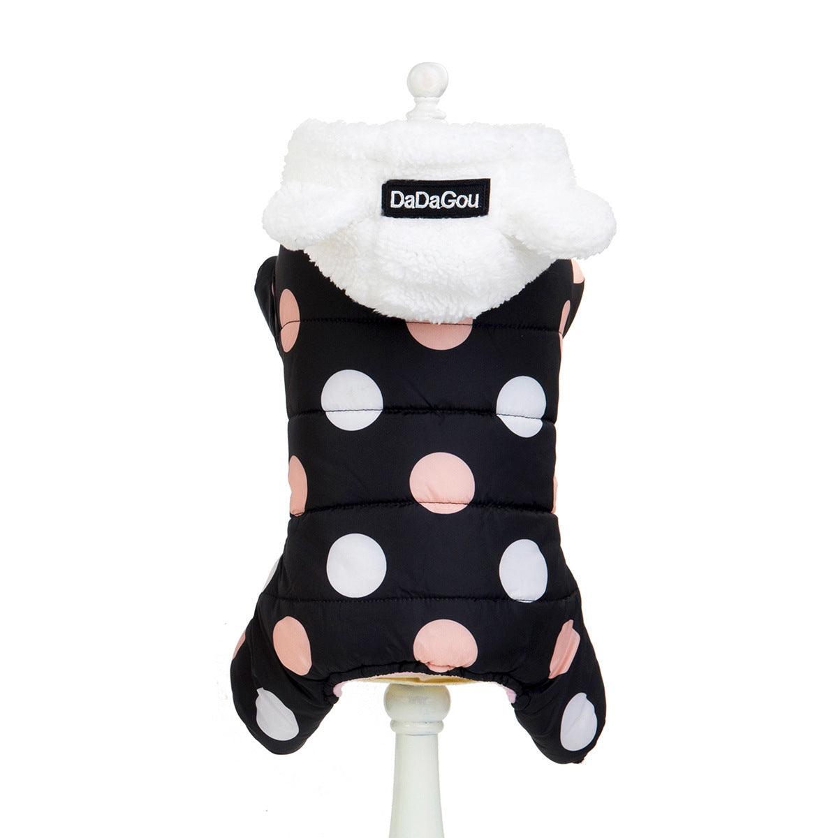 Warm Four-leg Cotton Coat for Dogs - Pet's Dream