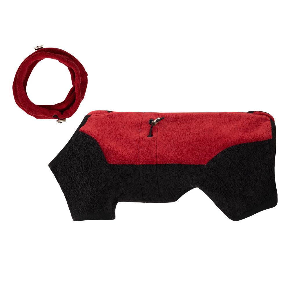 Warm Windproof Four-leg Clothes with Detachable Collar for Dogs - Pet's Dream