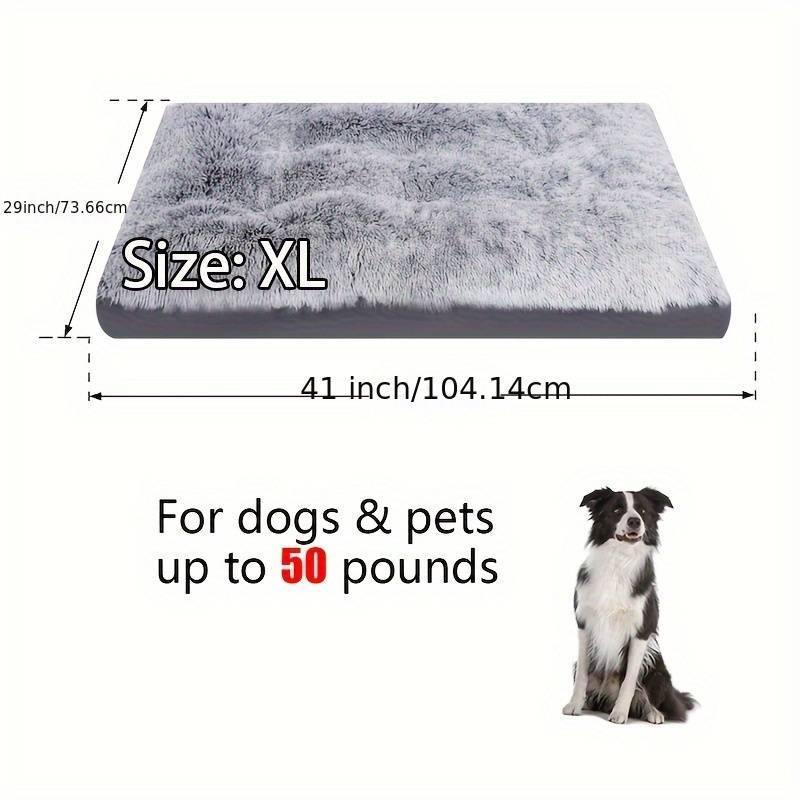 Dog Bed - Luxus Long Plush, Cozy, Warm & Washable - Pet's Dream