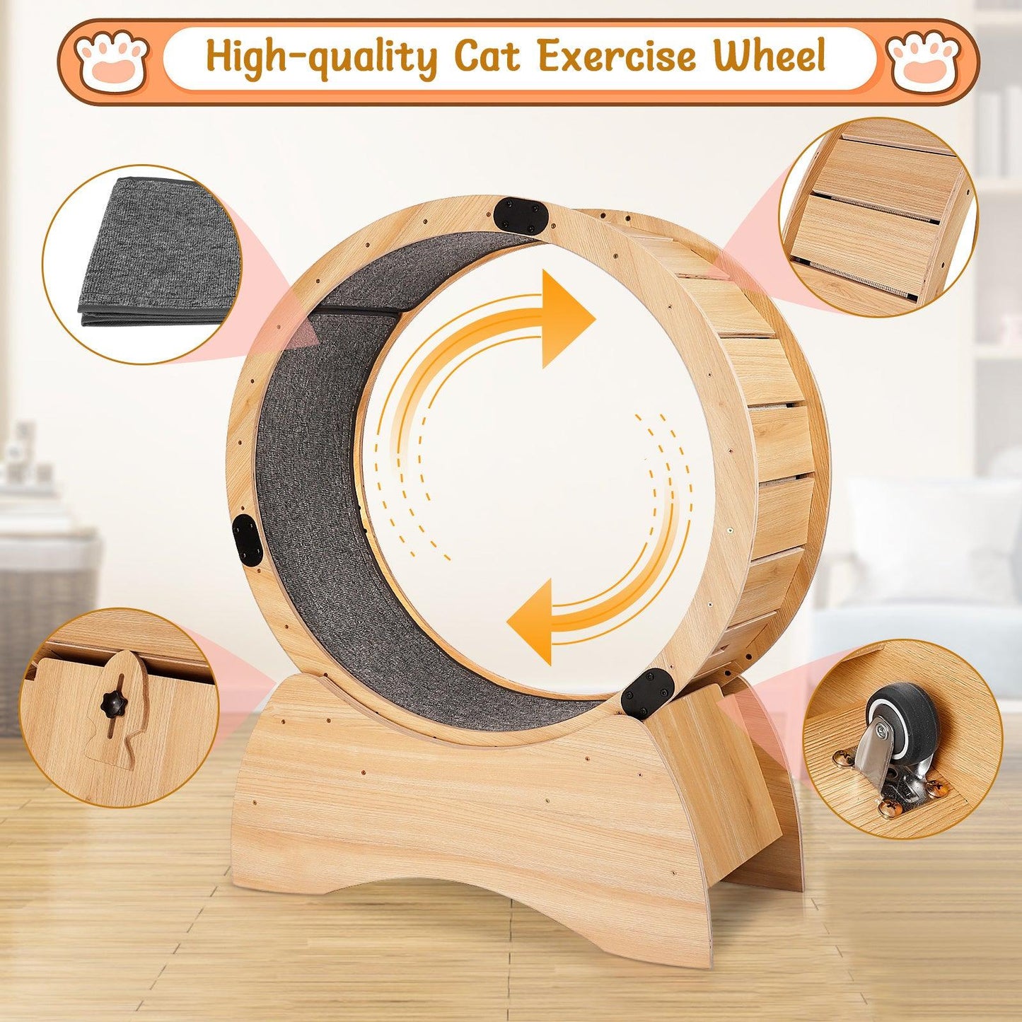 Cat Exercise Wheel - Pet's Dream