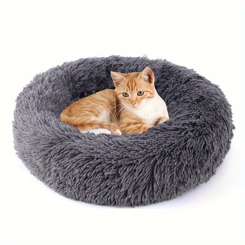 Non-Slip, Multiple Sizes Round Cushion Cuddler Bed for Dog Or Cat - Pet's Dream