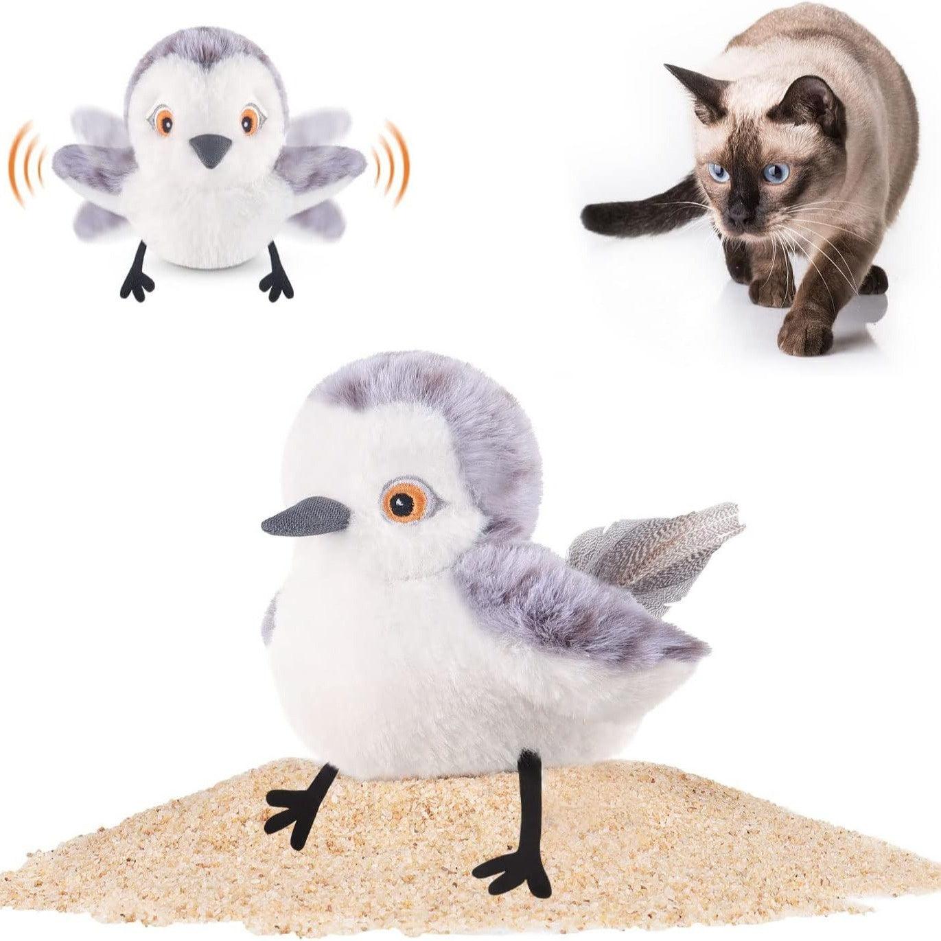 Flapping Bird – Interactive Cat Exercise Toy - Pet's Dream