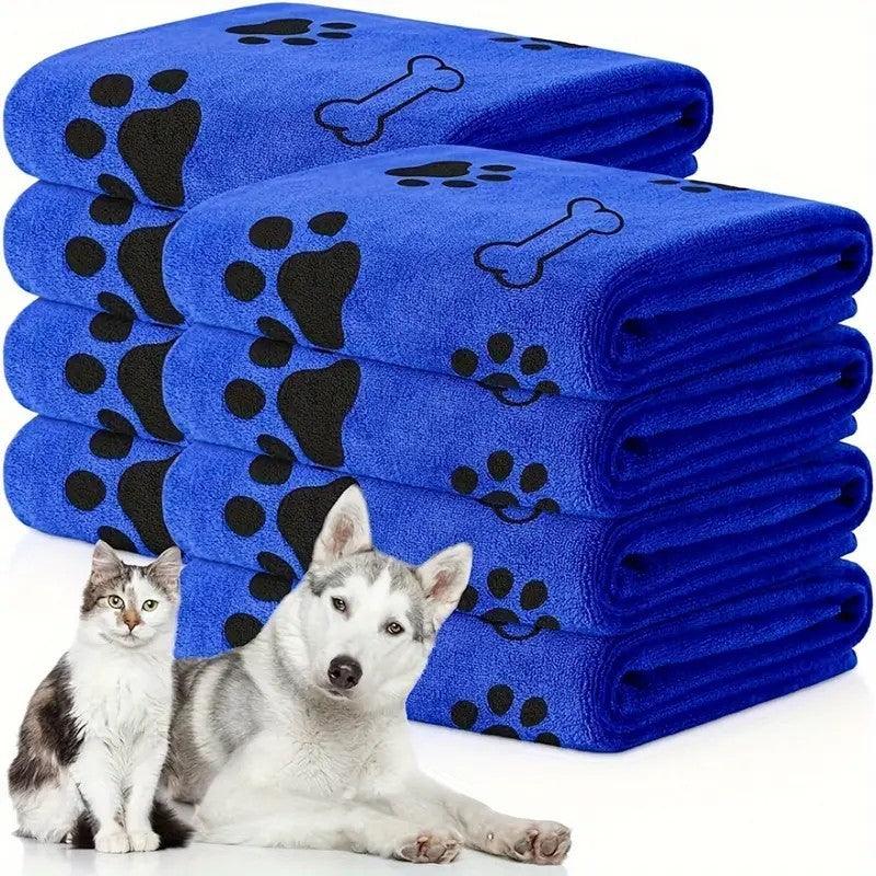 Super Absorbent Microfiber Towel – Quick-Drying Soft Bath & Grooming Cloth - Pet's Dream