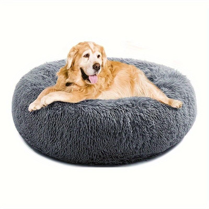 Non-Slip, Multiple Sizes Round Cushion Cuddler Bed for Dog Or Cat - Pet's Dream