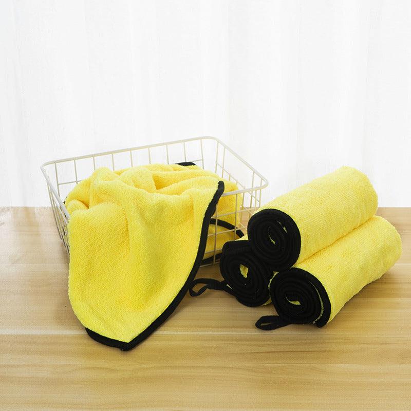 Quick-drying, Soft, Microfiber, Super Absorbent Towel For Dogs, Cats, Yellow - Pet's Dream