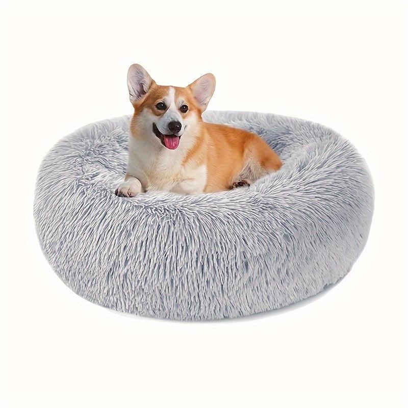 Non-Slip, Multiple Sizes Round Cushion Cuddler Bed for Dog Or Cat - Pet's Dream