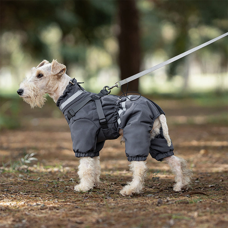 Warm Four-legged Jacket for Dogs