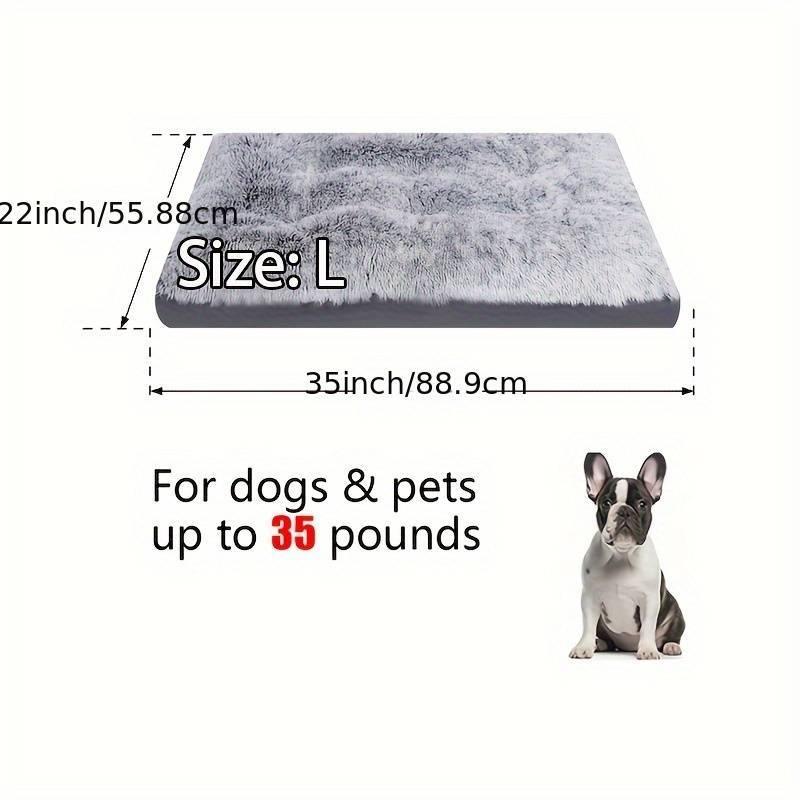 Dog Bed - Luxus Long Plush, Cozy, Warm & Washable - Pet's Dream