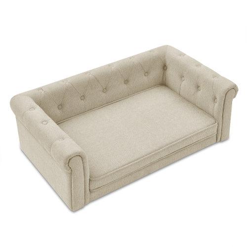 Elegant Rectangular Luxury Bed For Medium And Large Dogs - Pet's Dream