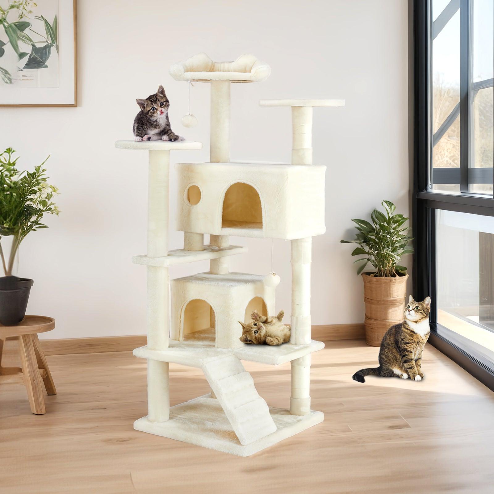 Multifunctional Treehouse - Climbing Frame for Cats - Pet's Dream