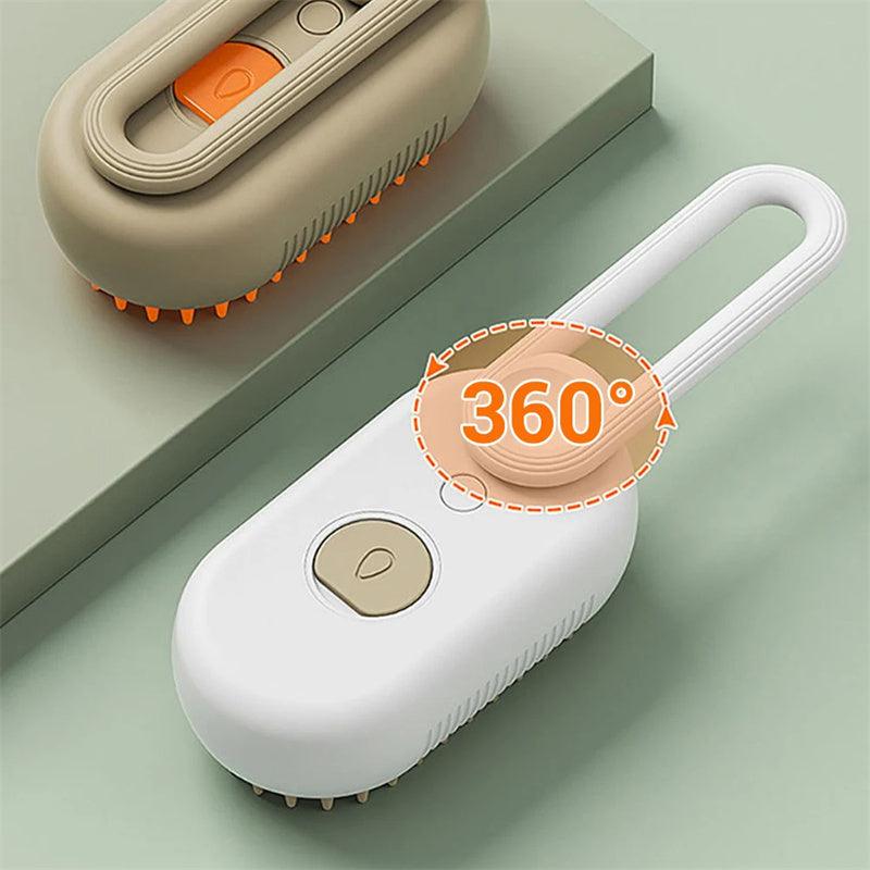 Electric 3 In 1 Steam Brush Steamy for Cat and Dog - Pet's Dream