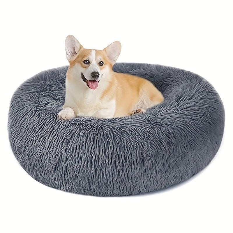 Non-Slip, Multiple Sizes Round Cushion Cuddler Bed for Dog Or Cat - Pet's Dream