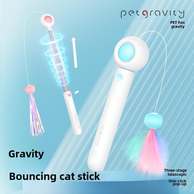 Retractable Laser Stick & Teaser Toy for Cats - Pet's Dream