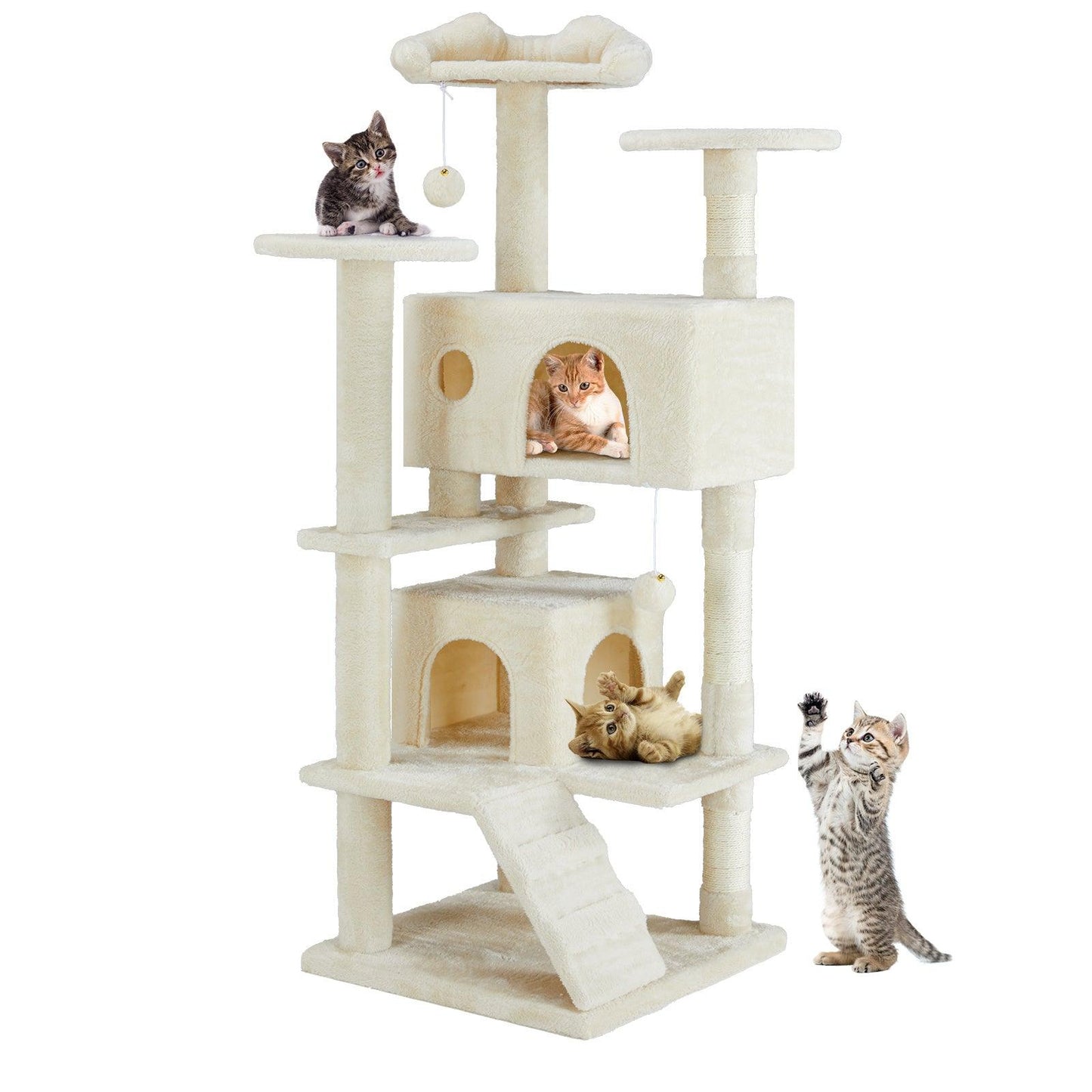 Multifunctional Treehouse - Climbing Frame for Cats - Pet's Dream