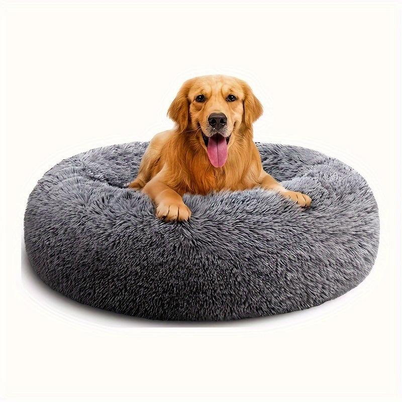 Non-Slip, Multiple Sizes Round Cushion Cuddler Bed for Dog Or Cat - Pet's Dream